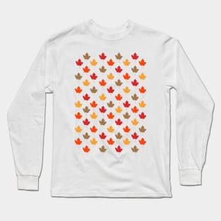 Leaf Print | Maple Long Sleeve T-Shirt